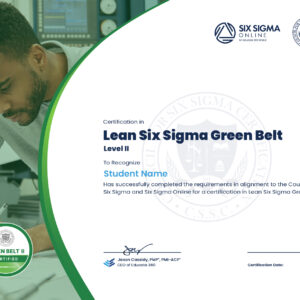 Lean Six Sigma Green Belt Level II Certification
