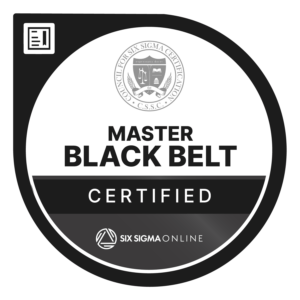 Shareable Digital Badge - Master Black Belt