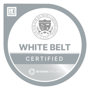 Shareable Digital Badge - White Belt