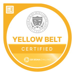 Shareable Digital Badge - Yellow Belt