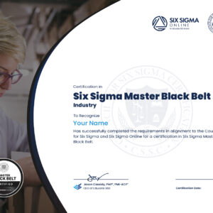 Six Sigma Master Black Belt Certification